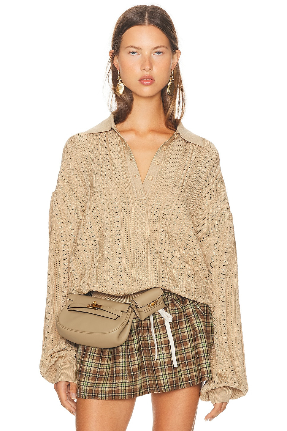 Addeline Oversized Polo - 1