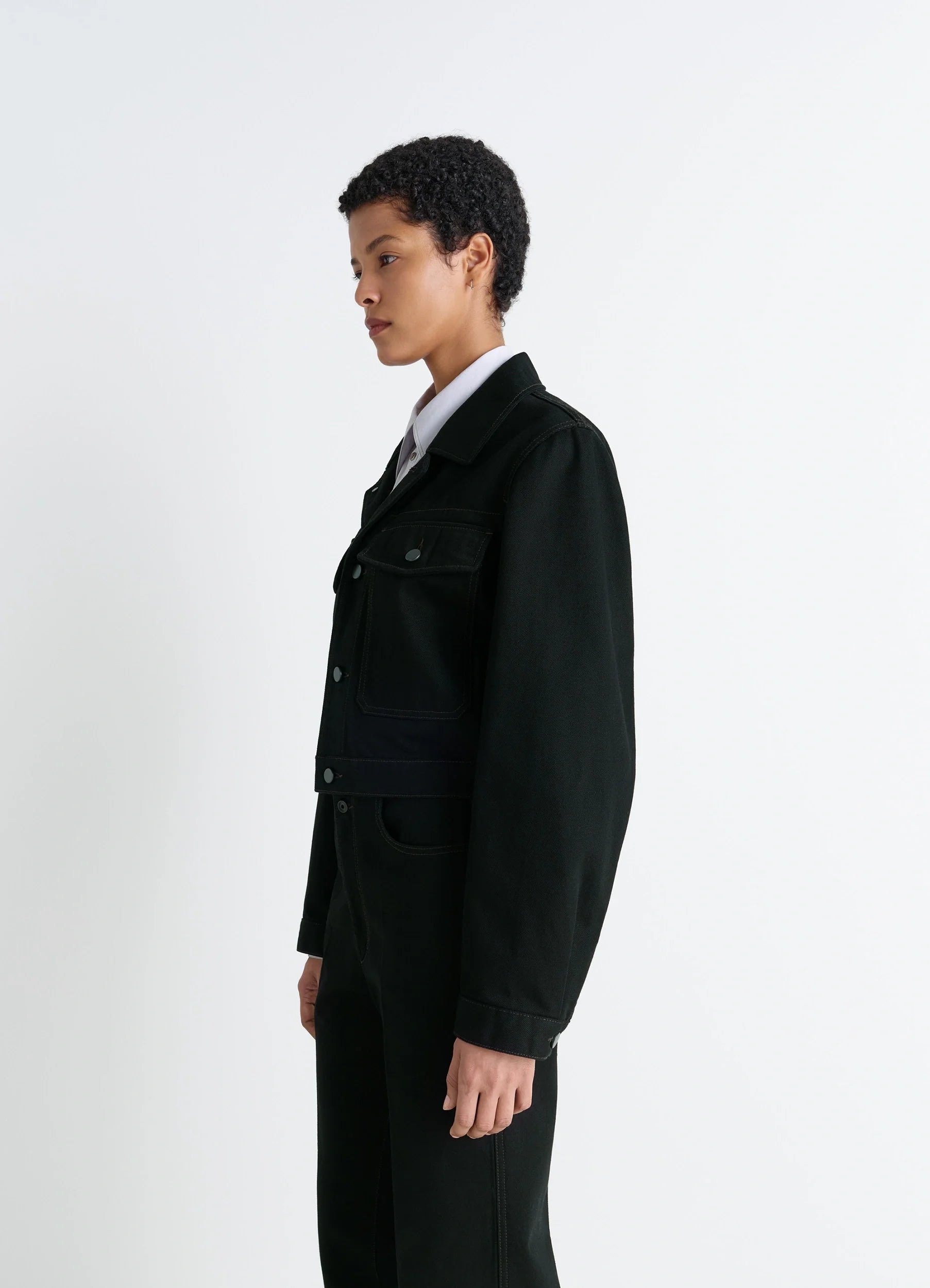 CROPPED BLOUSON - 4
