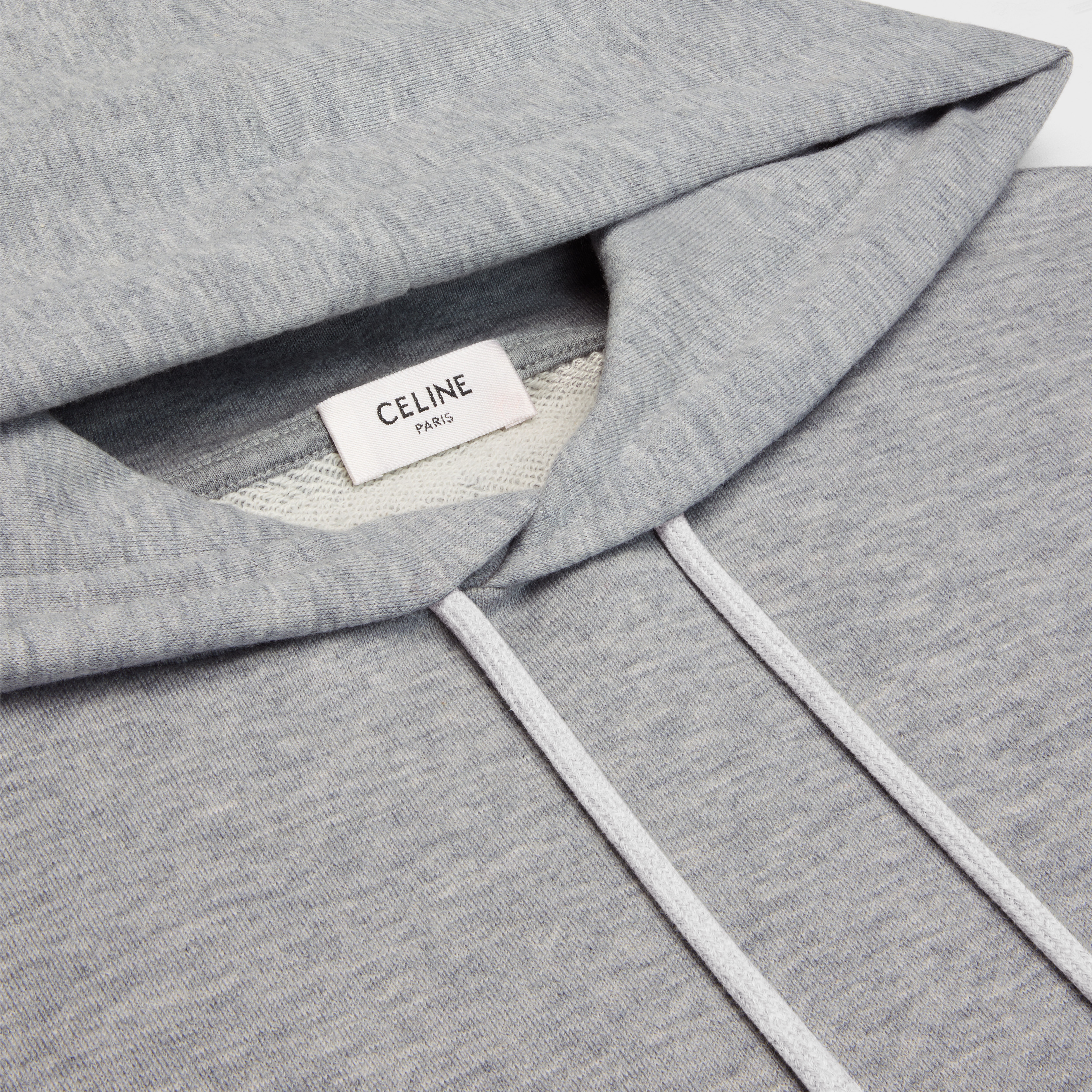 COTTON/CASHMERE TRIOMPHE HOODIE - 3