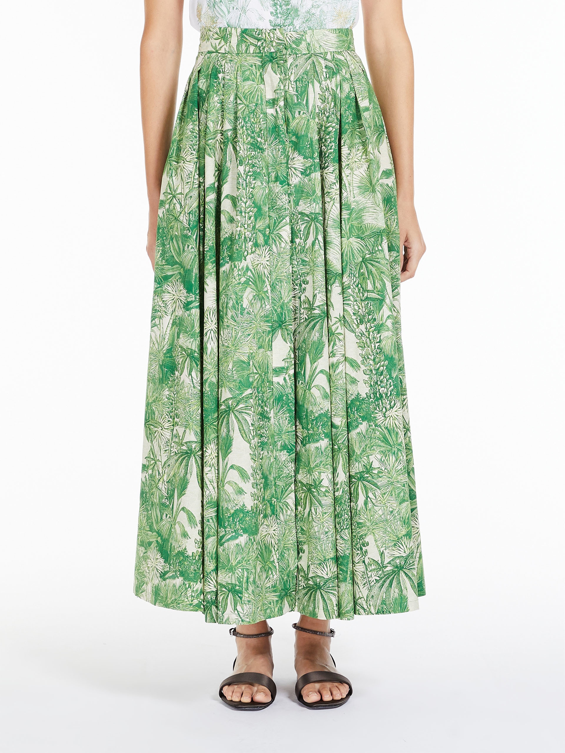PALLA Cotton-poplin skirt - 3