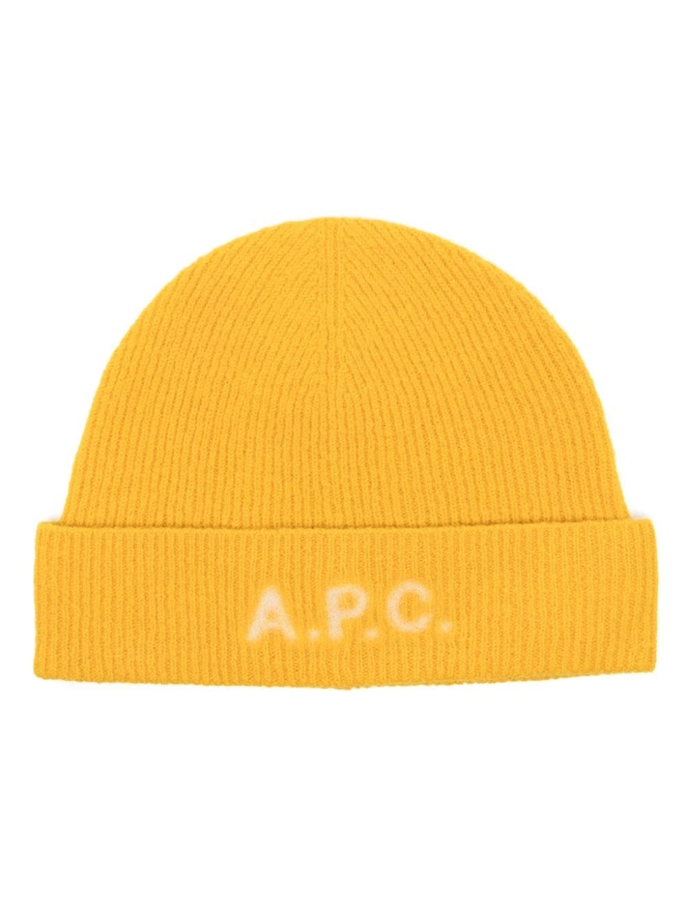 logo-print beanie - 1