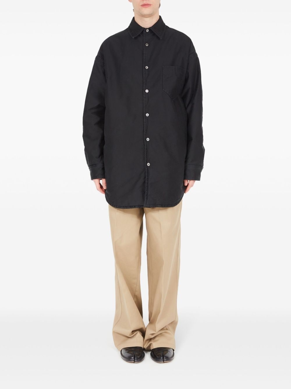 long-sleeve cotton shirt - 2