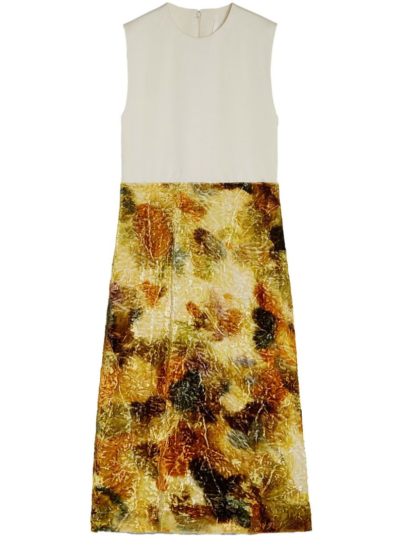 jacquard midi dress 1