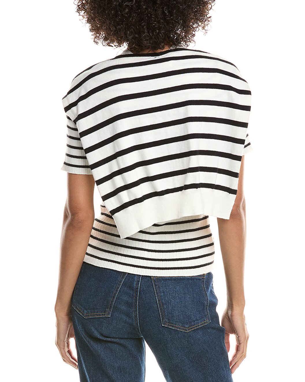 Derek Lam 10 Crosby Twain Pre Styled Cashmere-Blend Sweater - 2