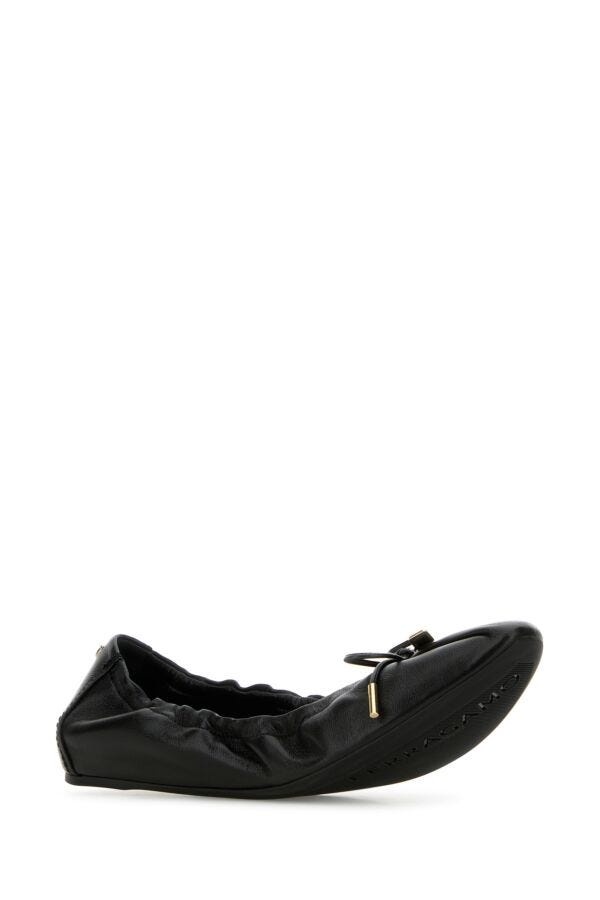 FERRAGAMO Salvatore Ferragamo Women Black Leather Joelle