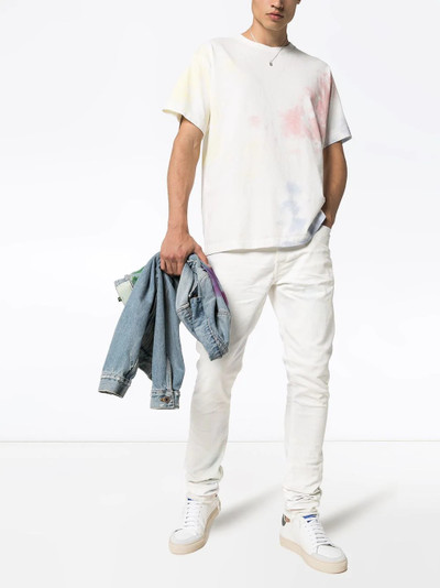 John Elliott frayed edge tie-dye jeans outlook