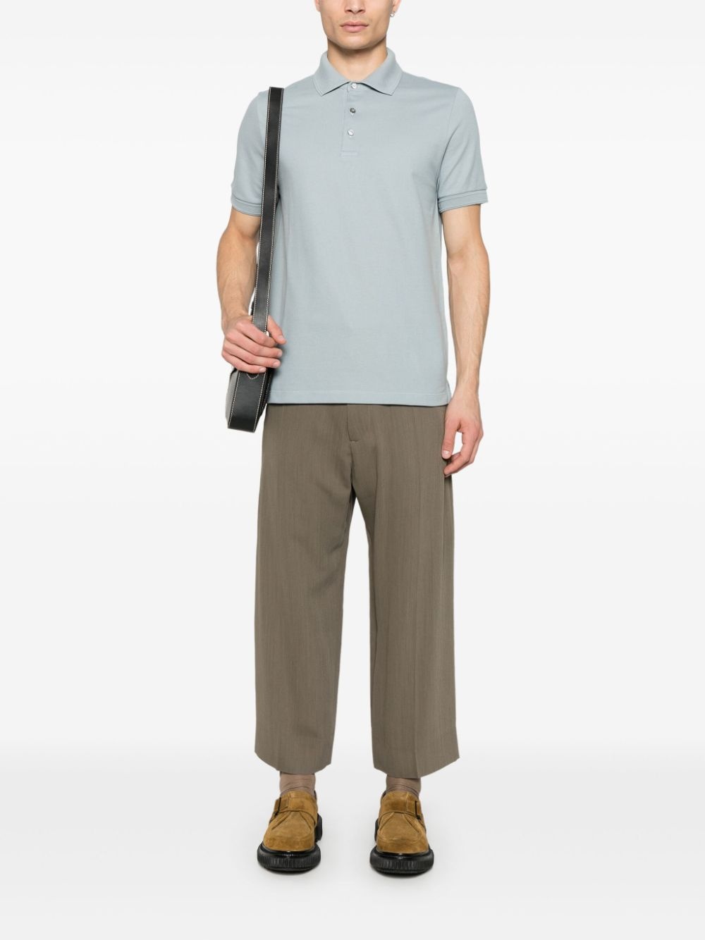 cotton polo shirt - 2