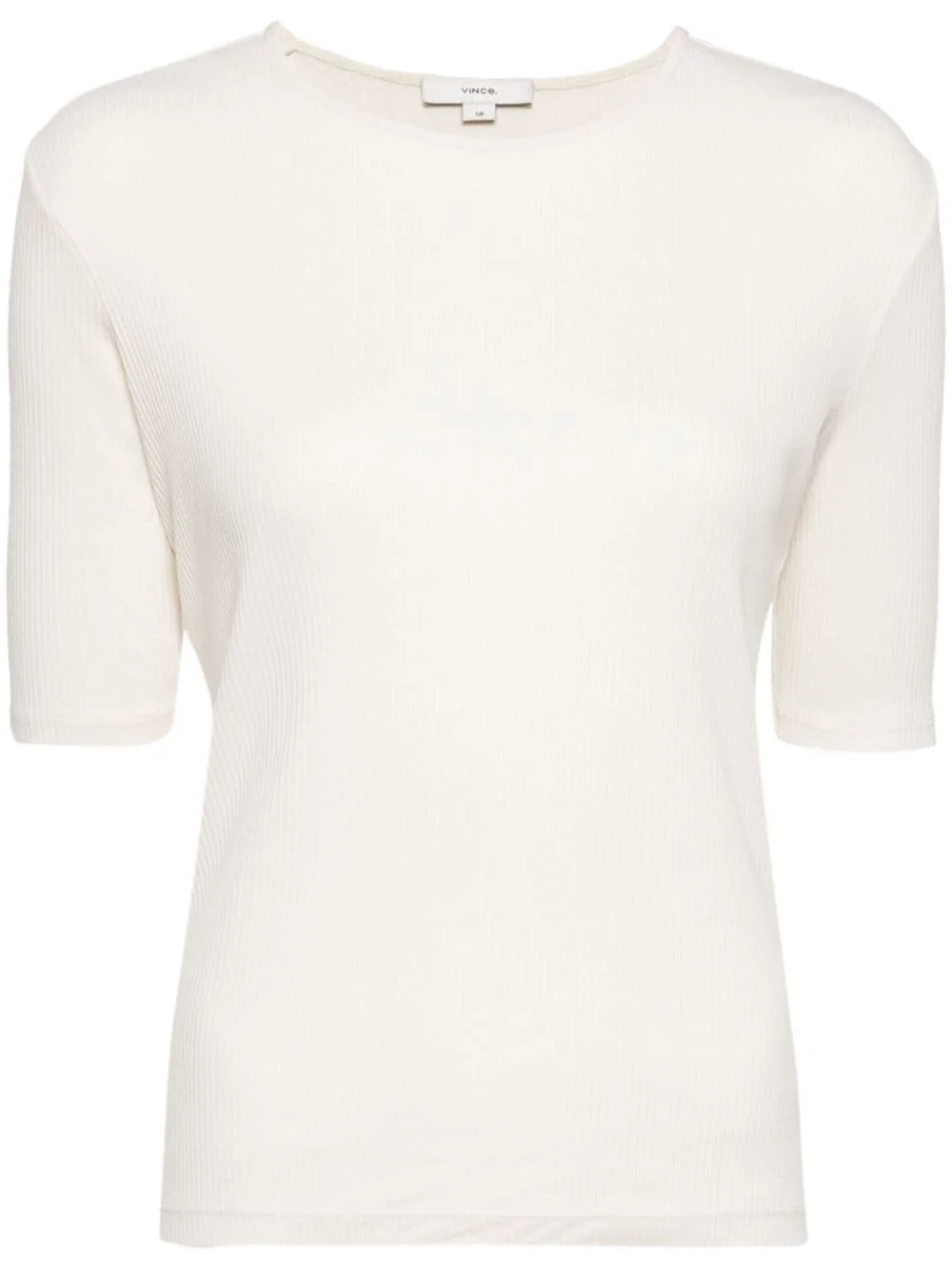 cotton ribbed T-shirt - 1