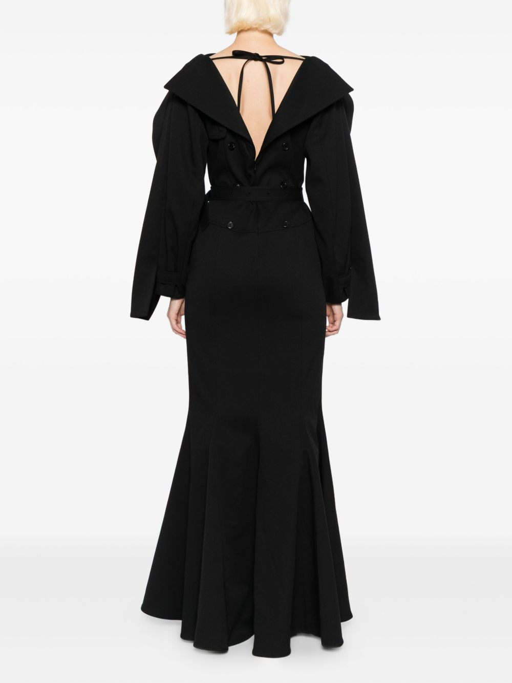 long-sleeved dress - 4