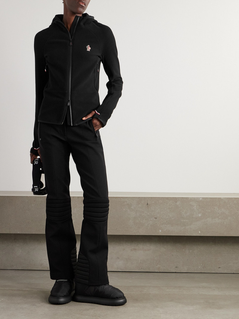Moncler Grenoble Appliquéd Hooded Fleece Jacket outlook