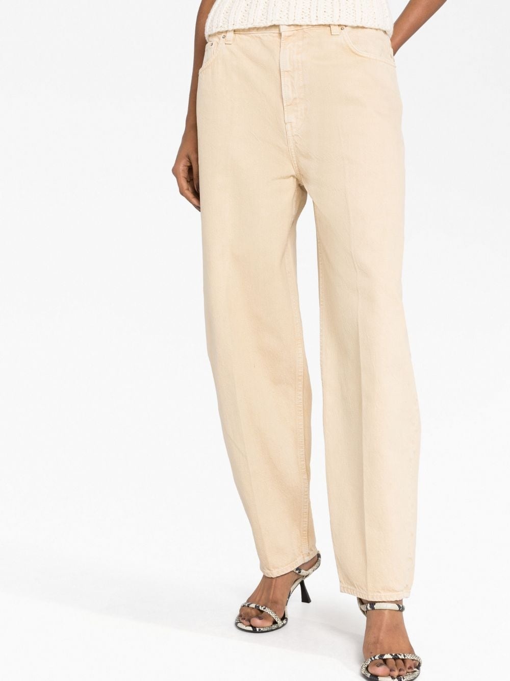 high-rise boyfriend jeans - 5