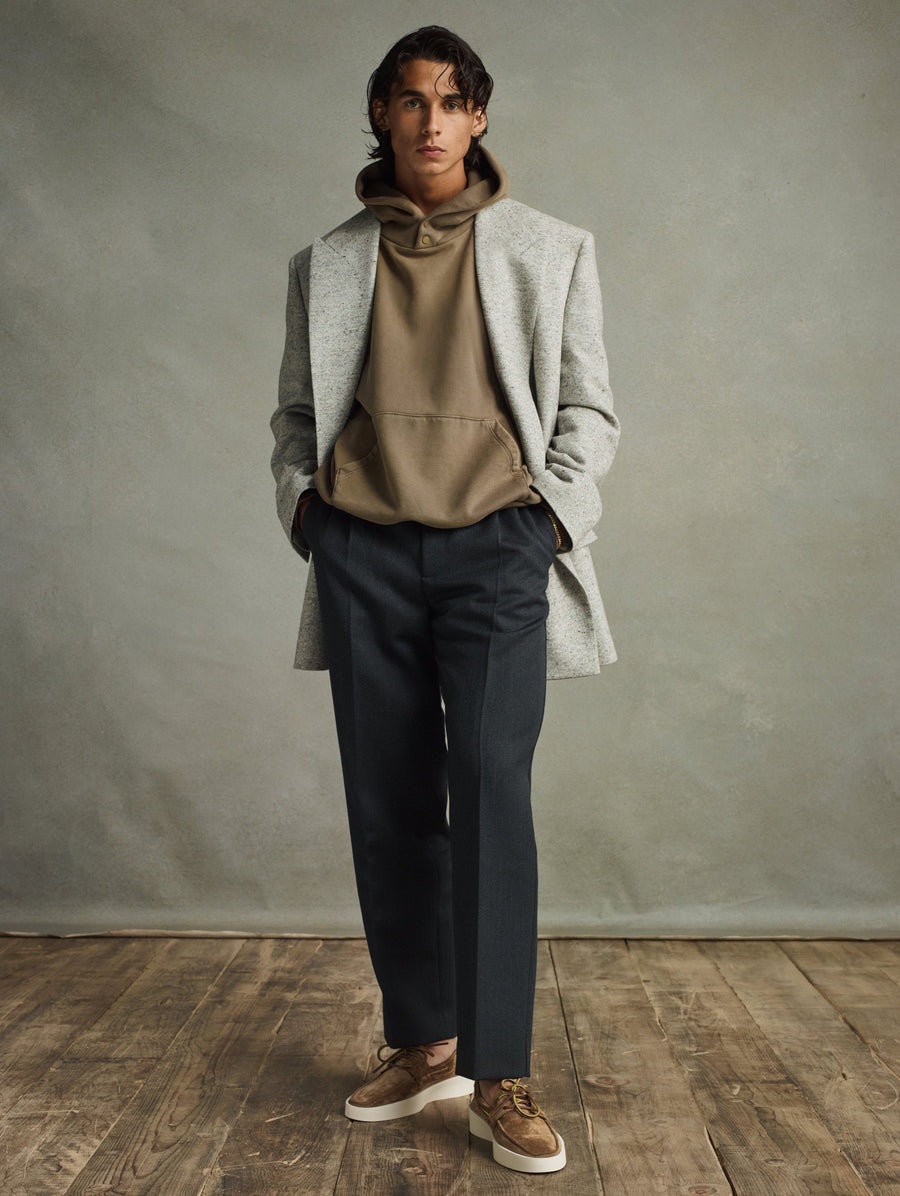 Double Pleated Trouser - 4
