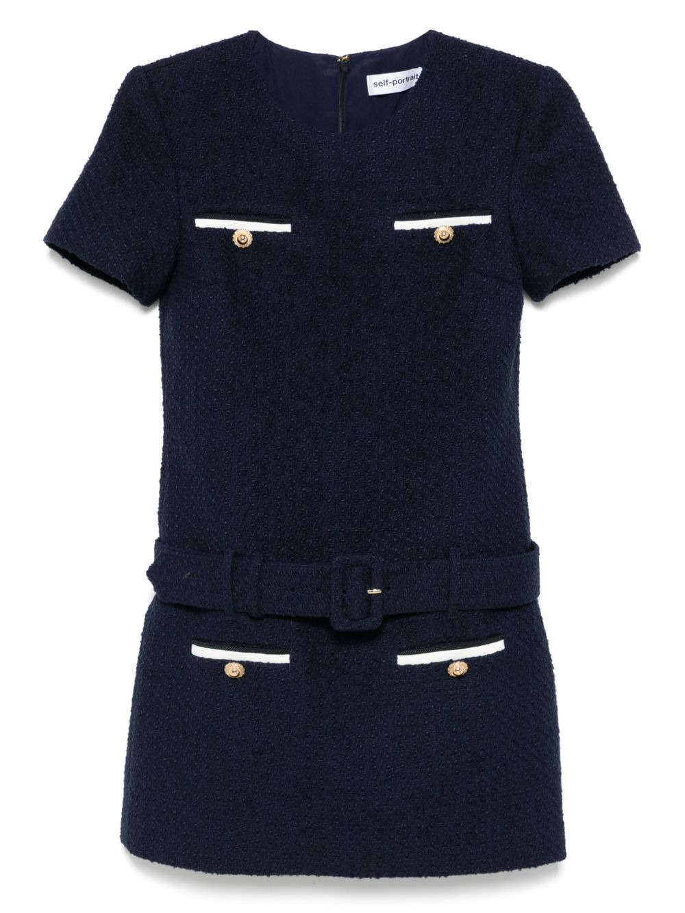 Self-portrait Dresses Blue - 1