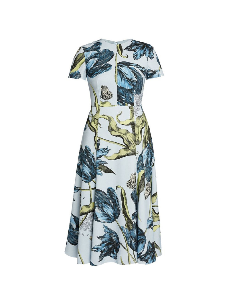 Erdem floral midi dress outlook