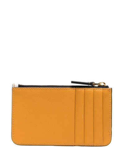 Marni colour-block calf leather purse outlook