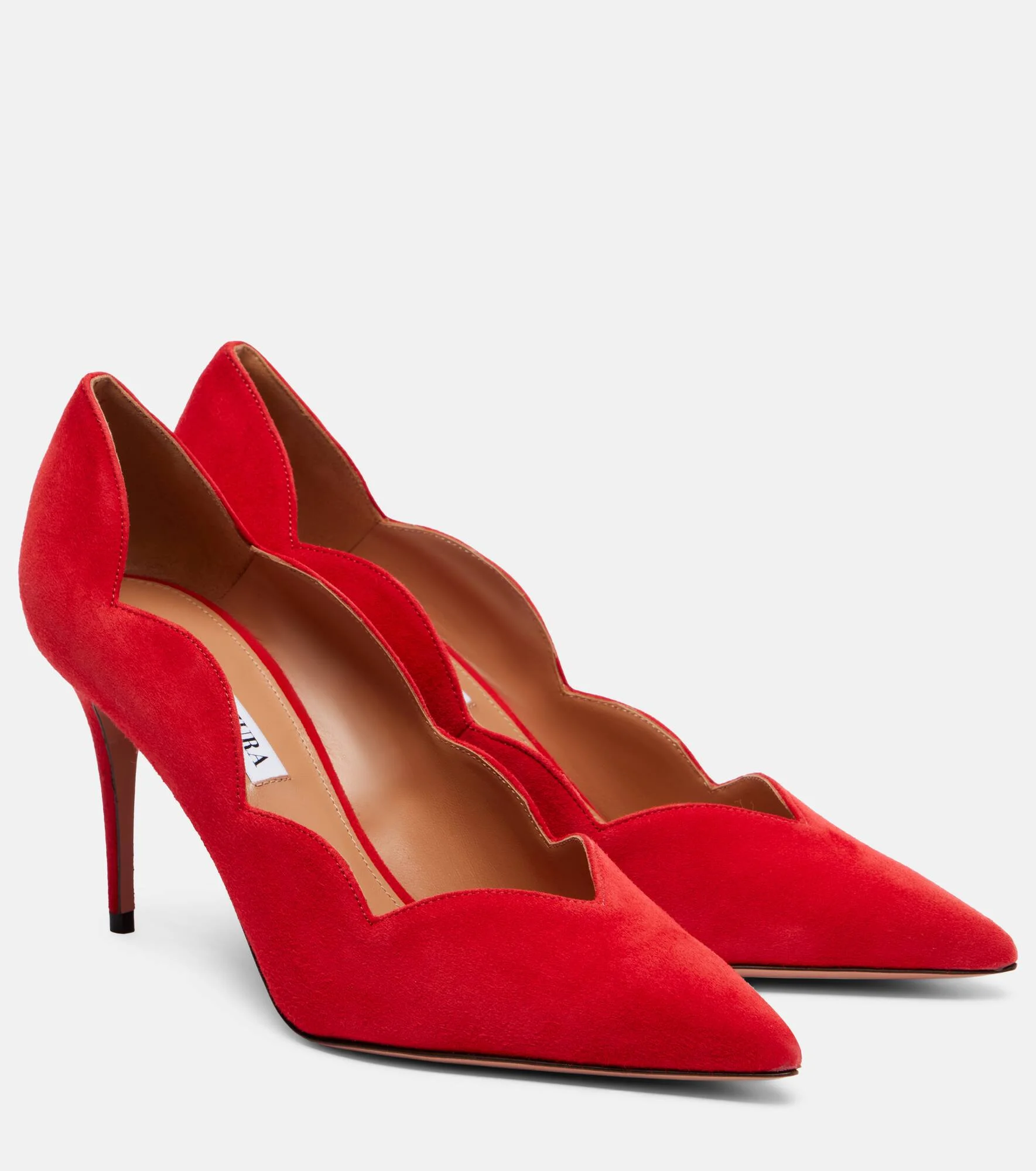 Petal 85 suede pumps - 1