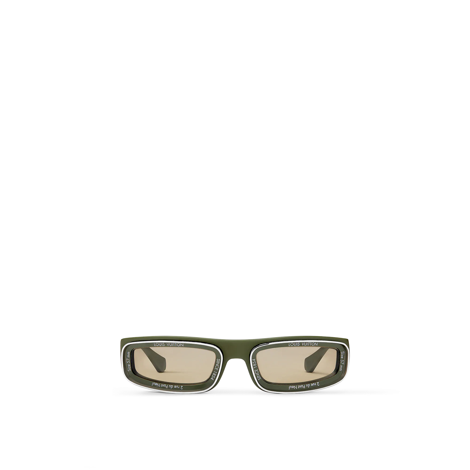 LV Super Vision Low Square Sunglasses - 1