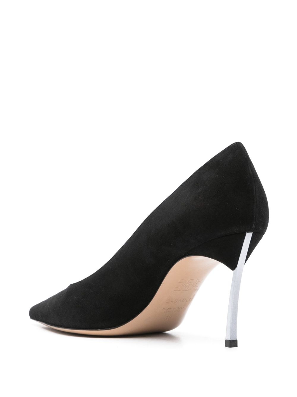 90mm Superblade Suede pumps - 3