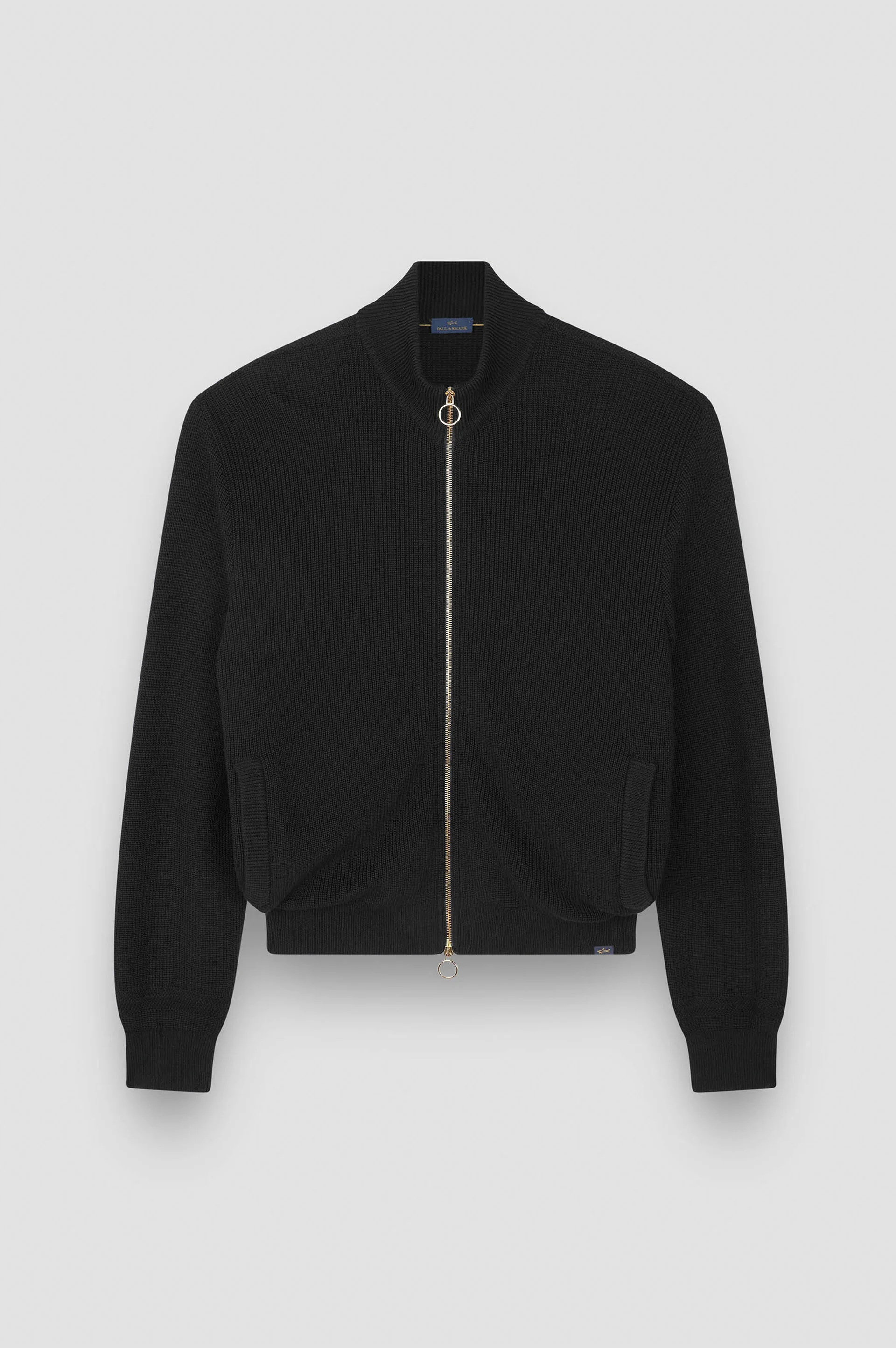 ZIP-UP CARDIGAN IN TECH WOOL - 1