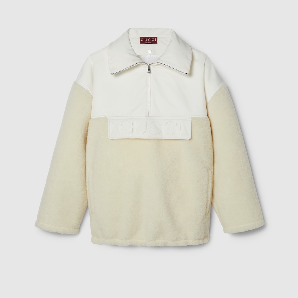Wool blend fleece zip jacket - 9