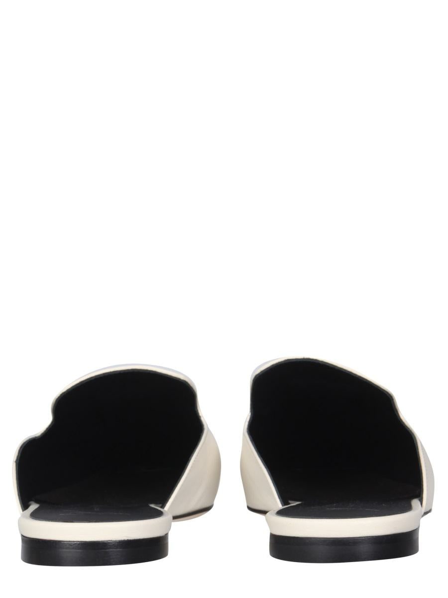 GIUSEPPE ZANOTTI LEATHER SLIPPERS - 3