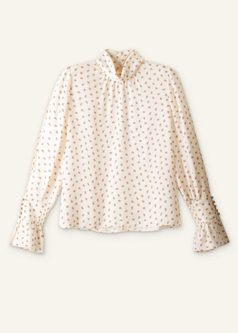 Straight Blouse + Tie 8