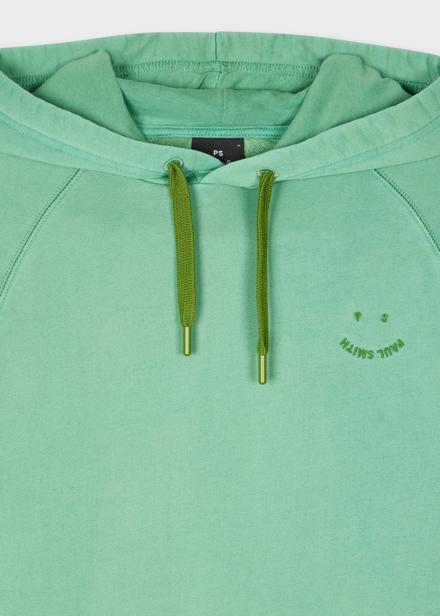 Washed Green 'Happy' Hoodie - 2