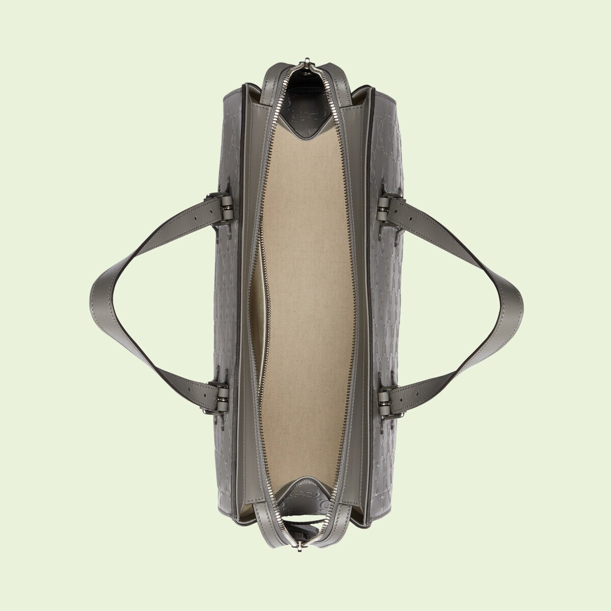 GG embossed medium tote bag - 9