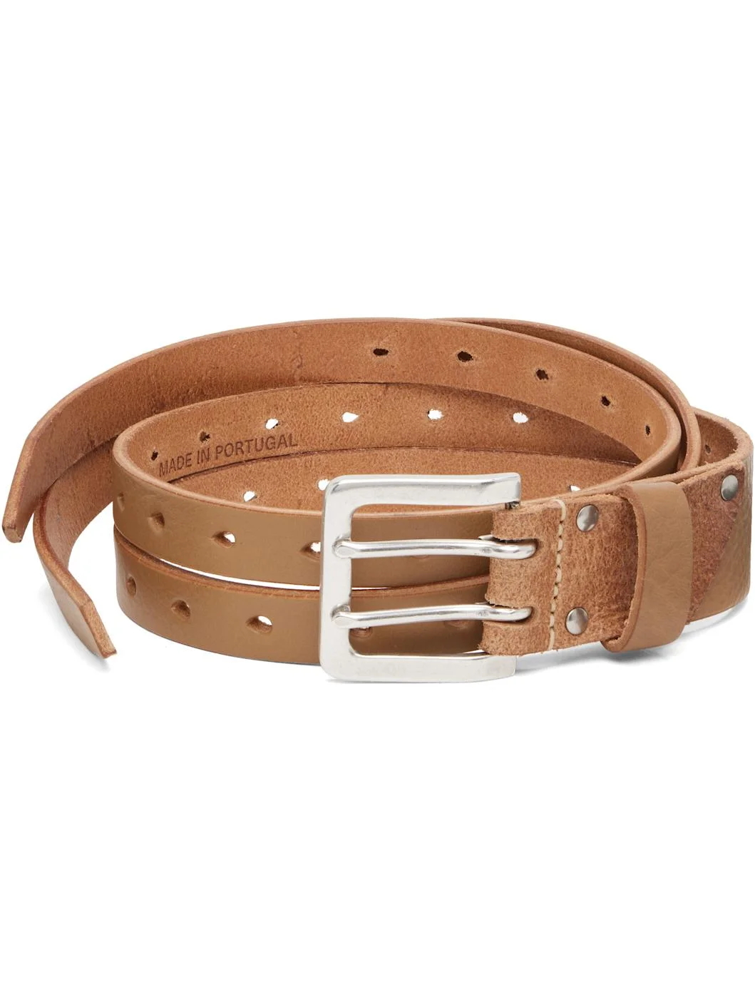 Beige Split Belt - 1