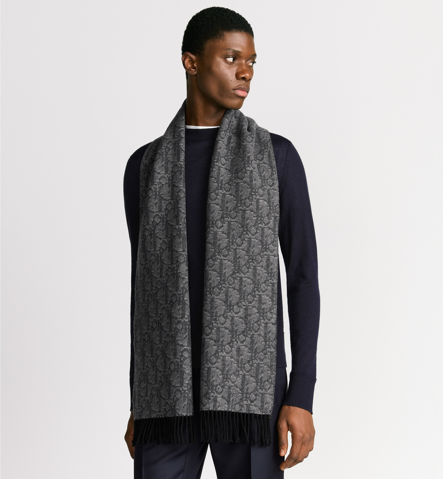 Dior Oblique Double-Sided Scarf - 2