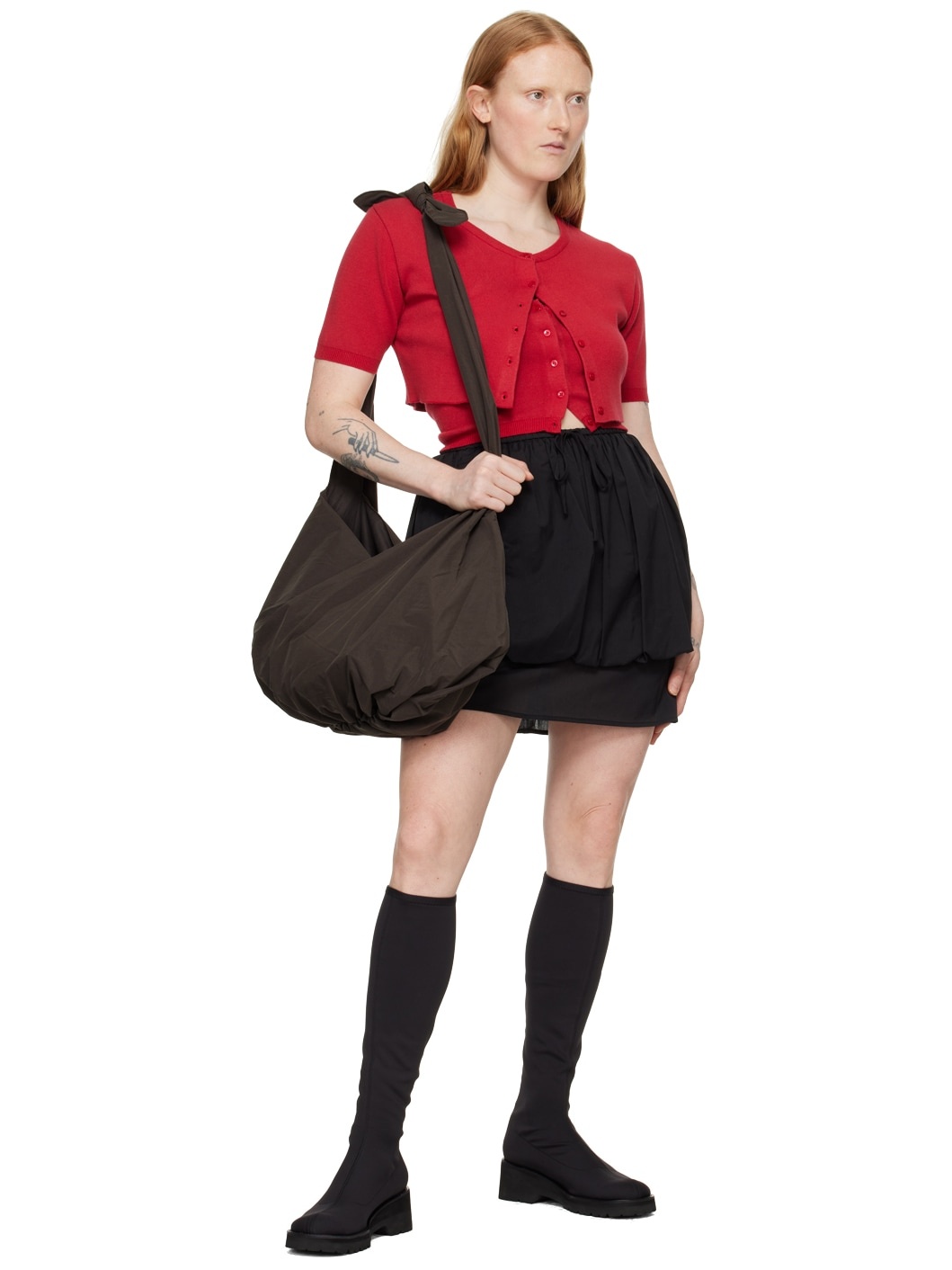 SSENSE Exclusive Brown Bag - 4