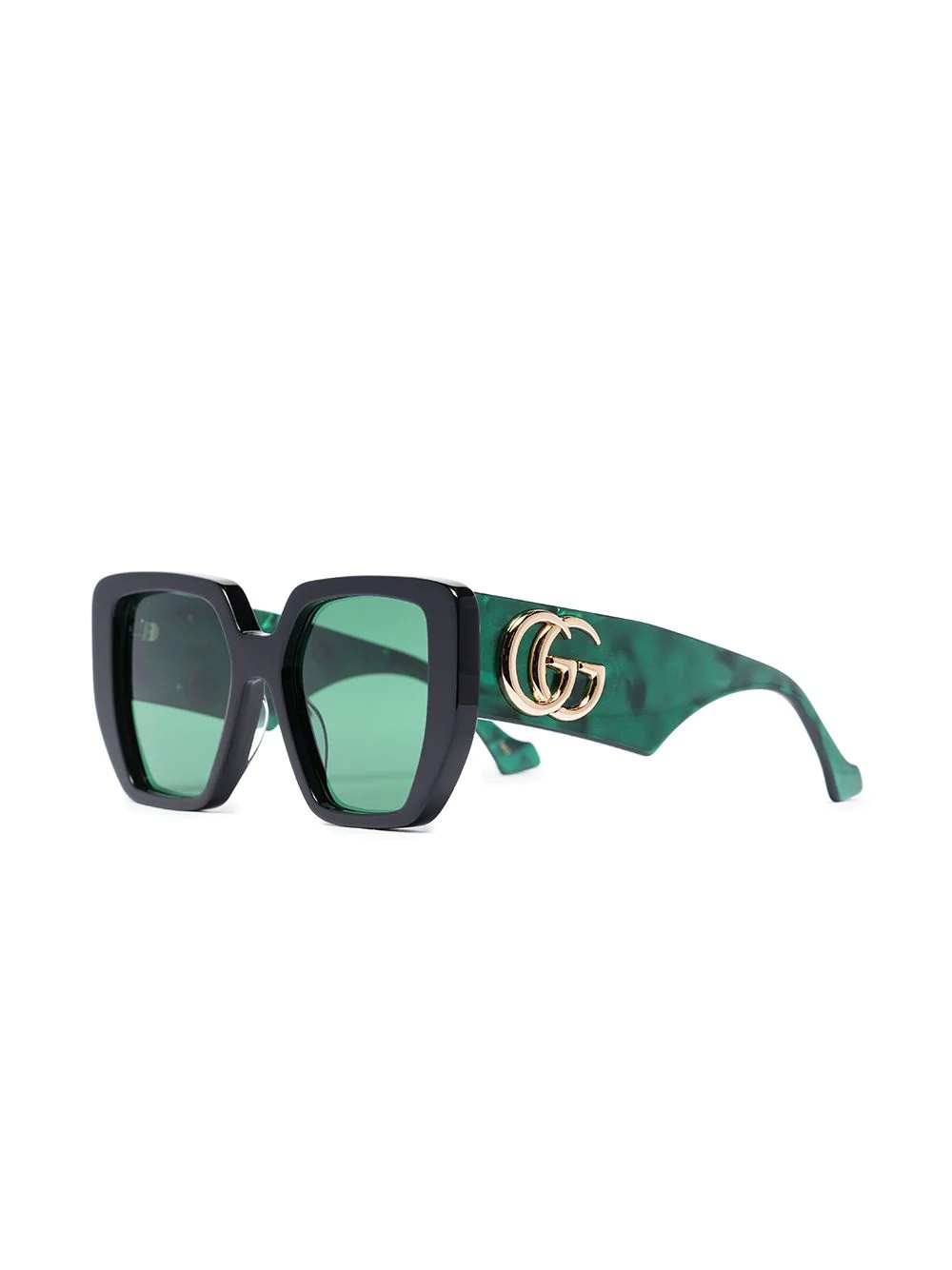 oversized square frame sunglasses - 3