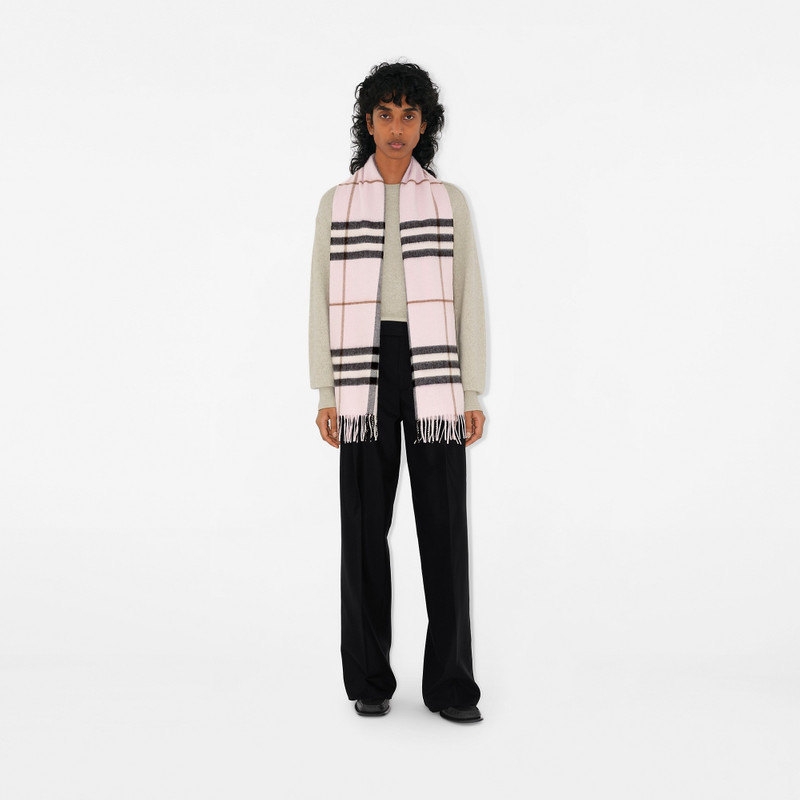 Burberry Check Cashmere Scarf 4