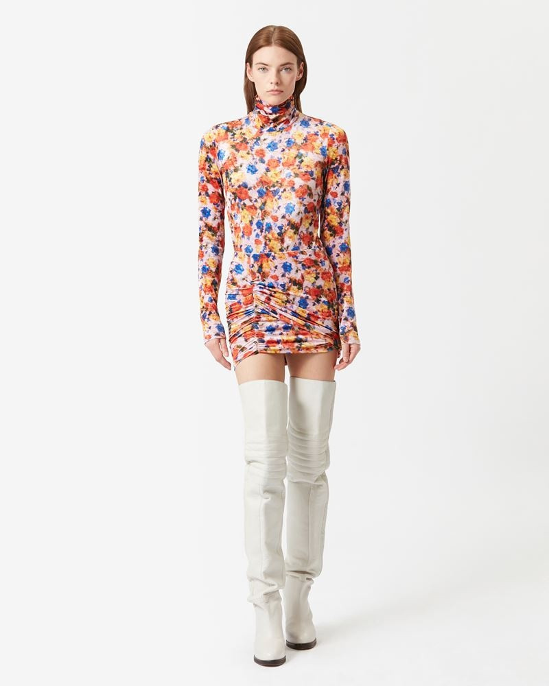 Isabel Marant GUILAYO FLORAL MINI SKIRT outlook