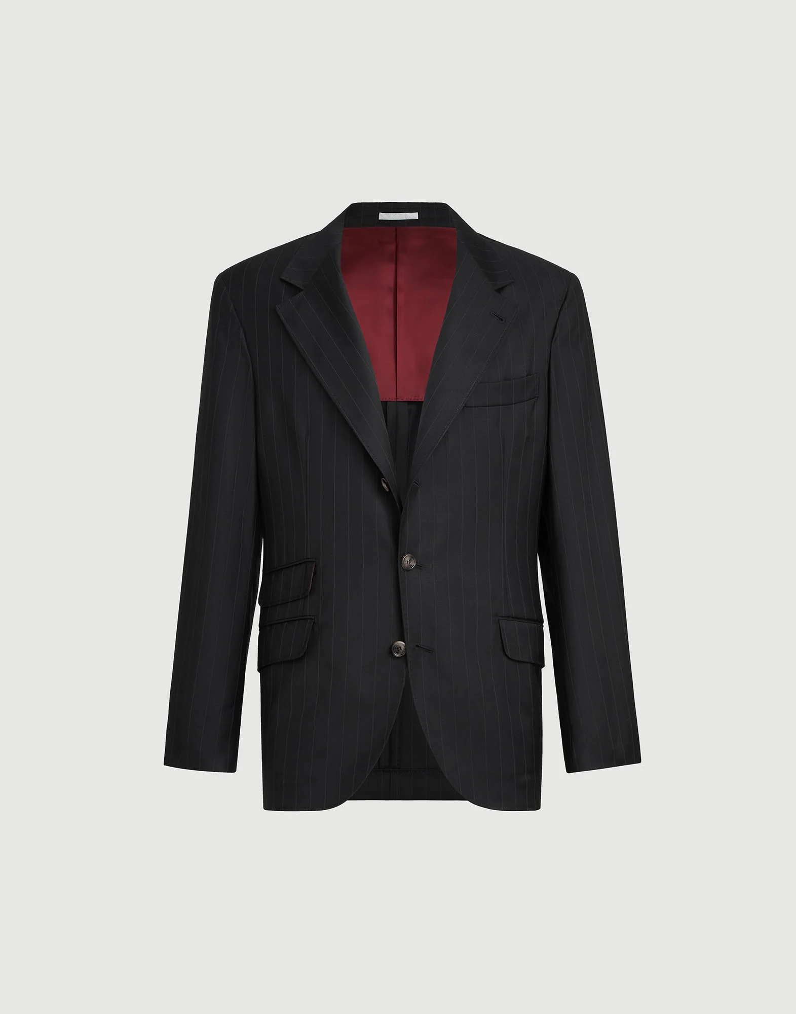 Virgin wool chalk stripe batavia deconstructed Cavallo blazer - 1