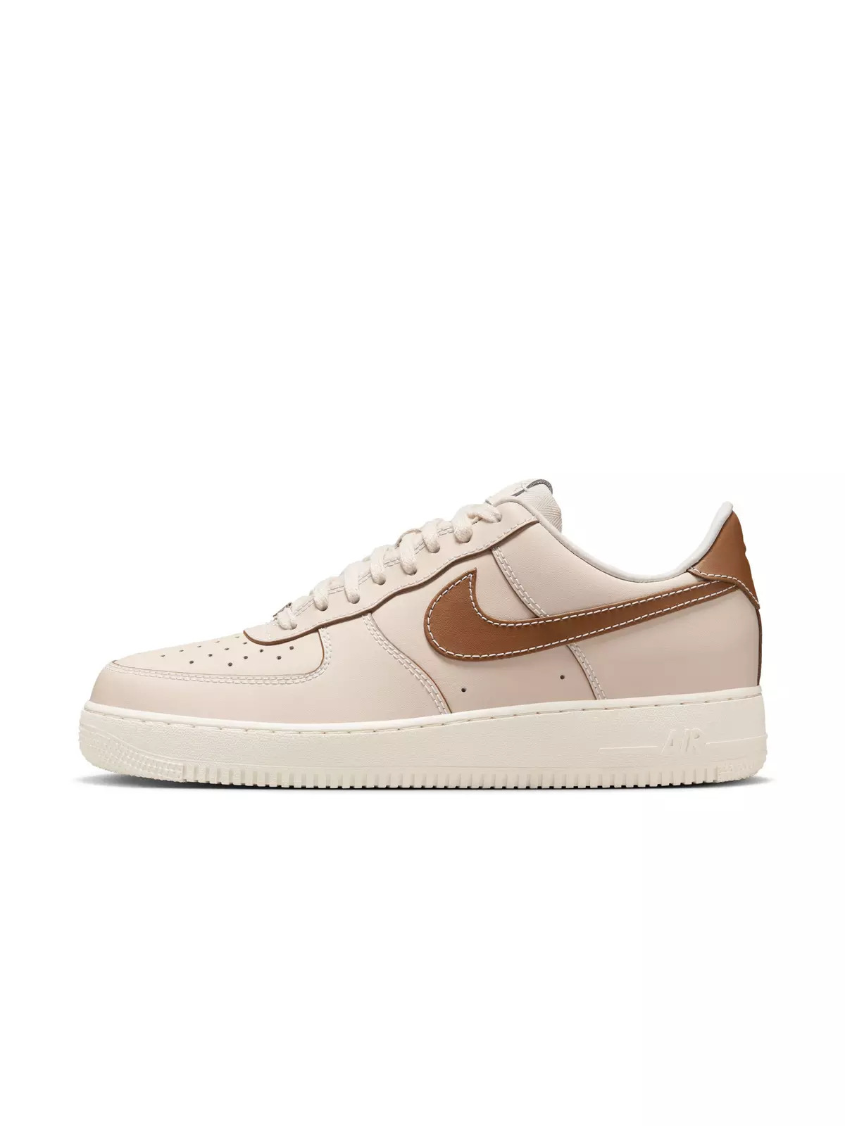 Air Force 1 '07 "Pearl White/Pale Ivory/Sail/Light British Tan" Men's Shoe - 2