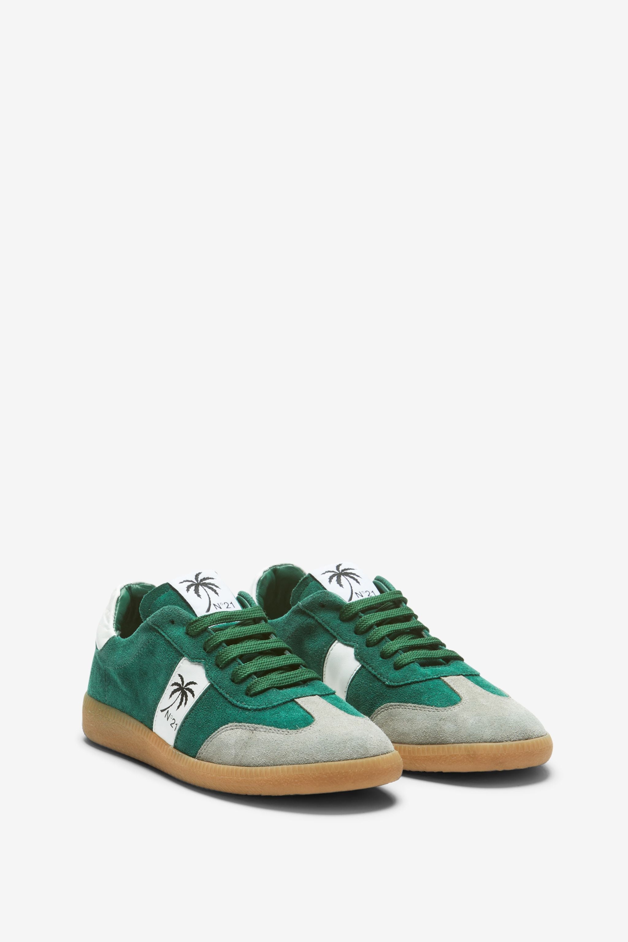 COLOURBLOCK SUEDE SNEAKERS - 2