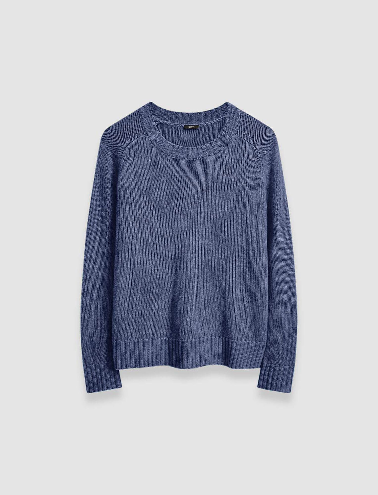 JOSEPH Open Cashmere Round Neck Jumper | REVERSIBLE