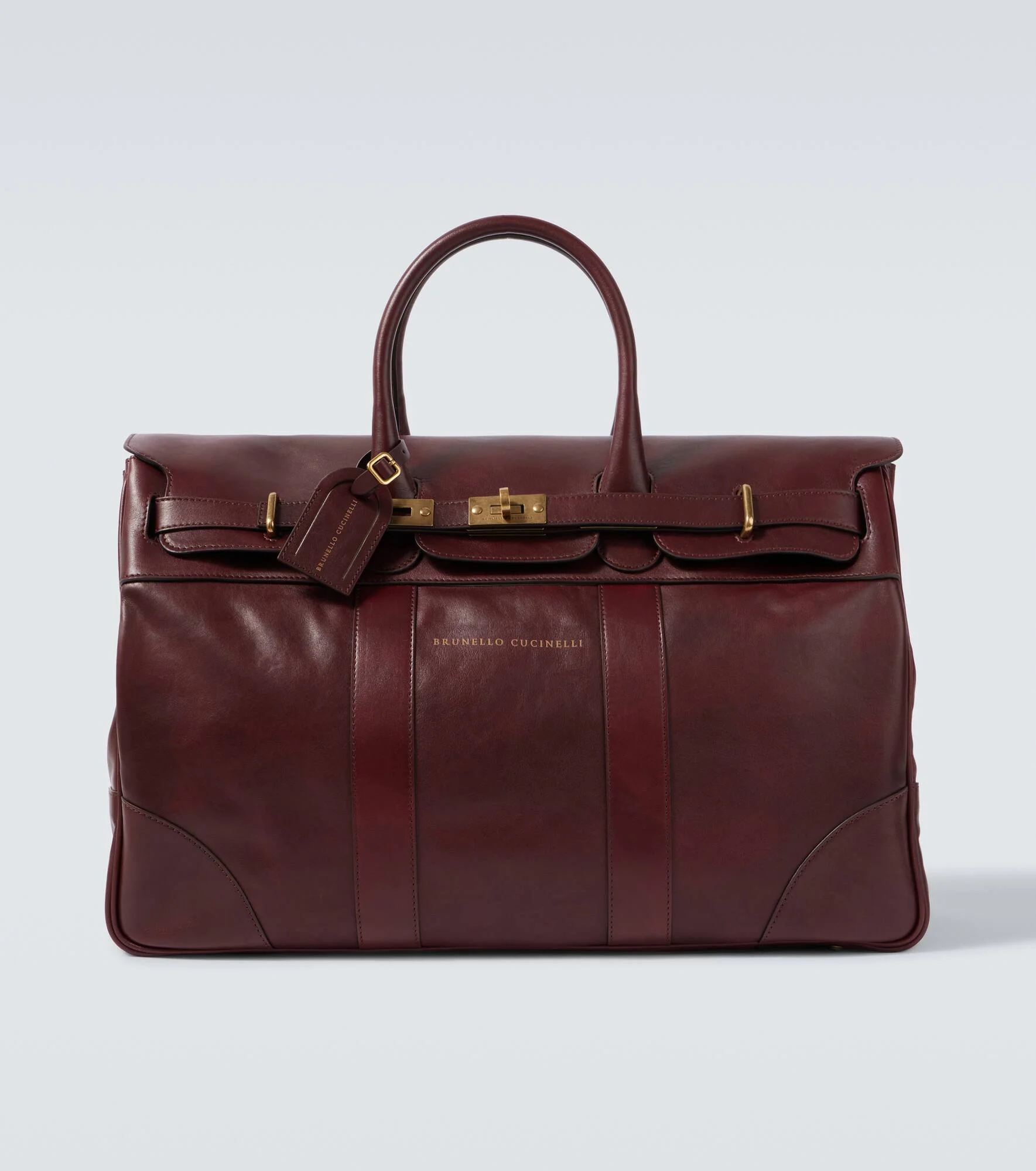Leather duffel bag - 1
