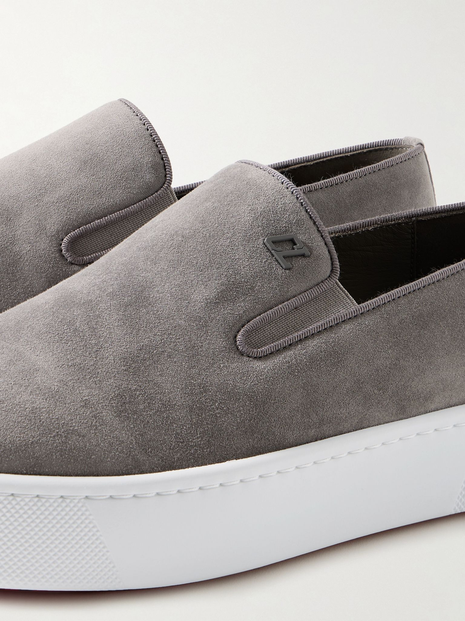 Boatissimo Suede Slip-On Sneakers Gray - 5