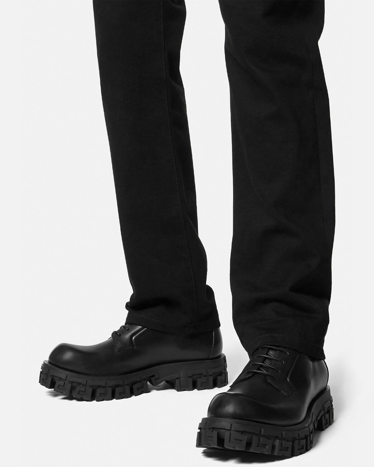 Greca Portico Derby Shoes - 5