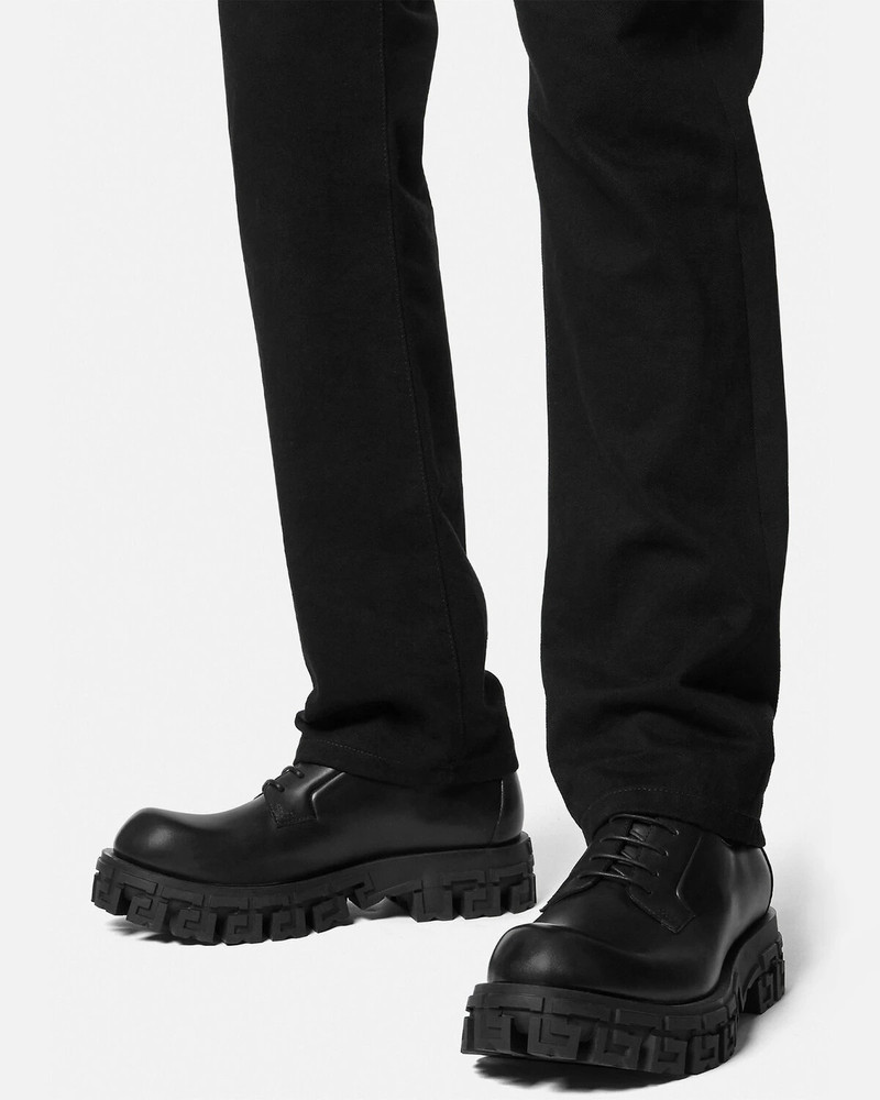 Greca Portico Derby Shoes 5