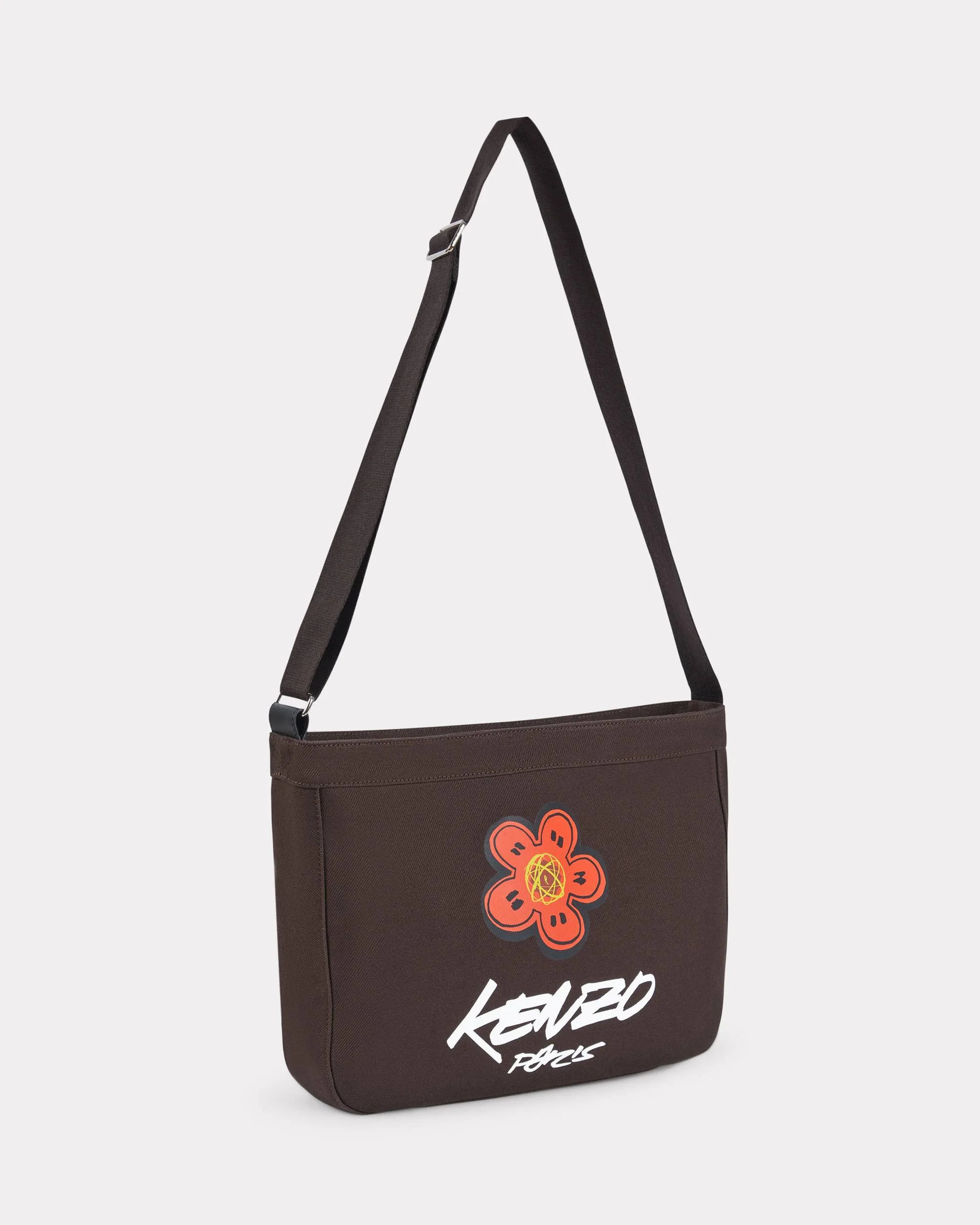'Kenzo x Futura 2000' large crossbody bag 'Kenzo Utility' in canvas - 1
