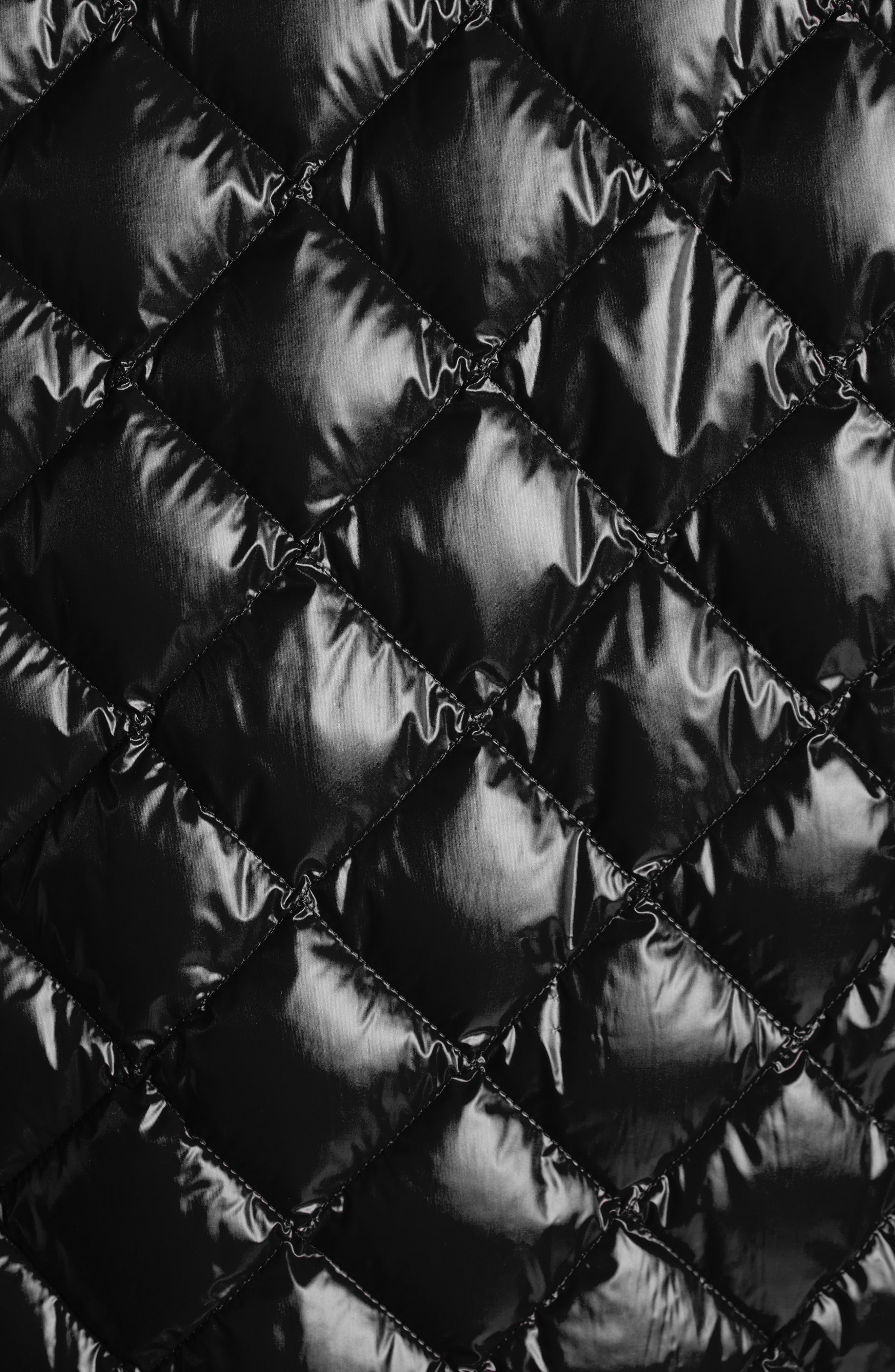 Moncler Diamond Quilted Down Hooded Jacket in Black at Nordstrom - 6