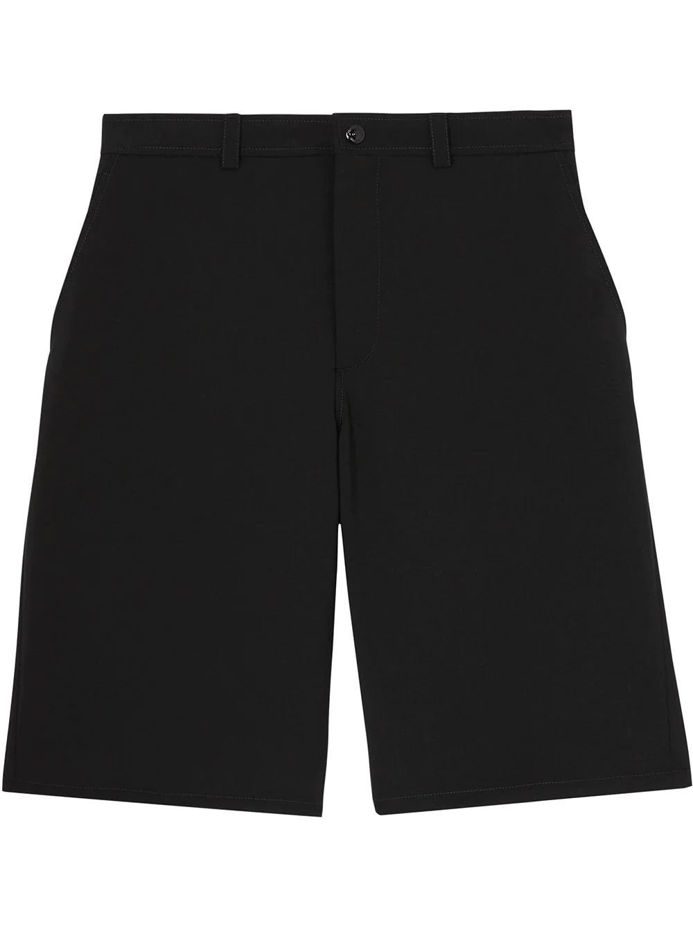 cut-out tailored shorts - 1