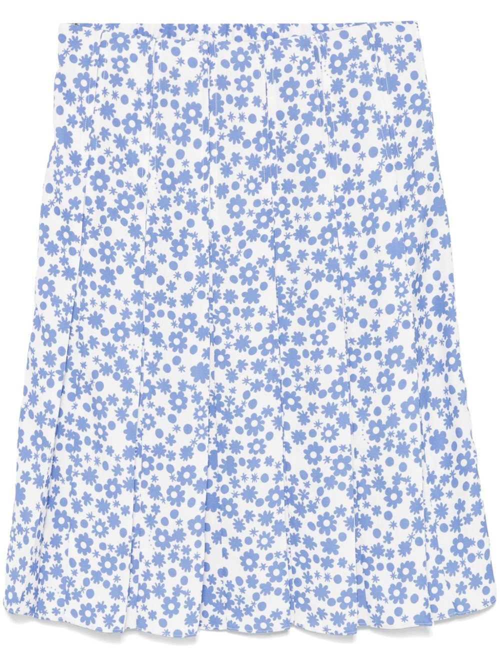 floral-print skirt - 1