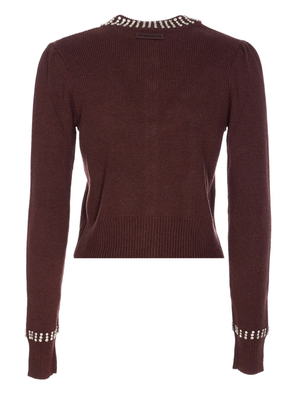 crystal-embellished cardigan - 2