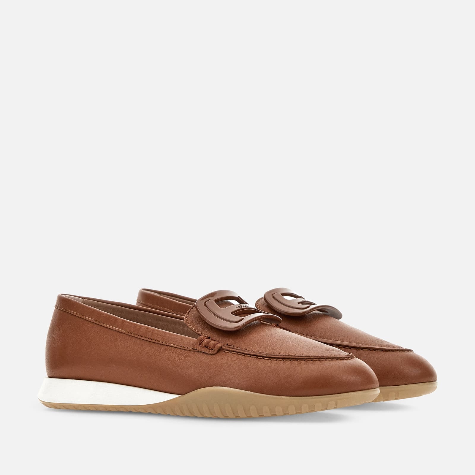Hogan Olympia-Z Loafers Brown - 2