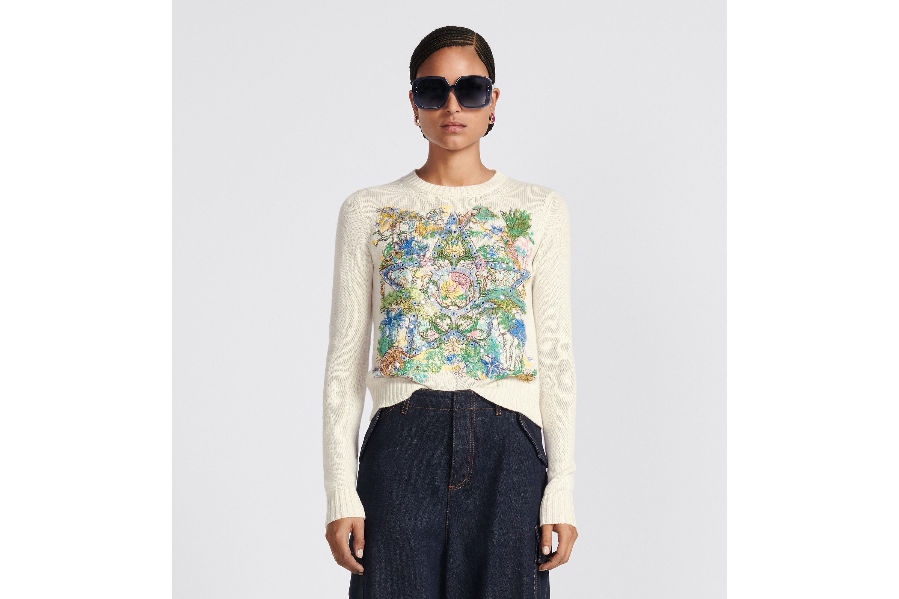 Embroidered Sweater - 7