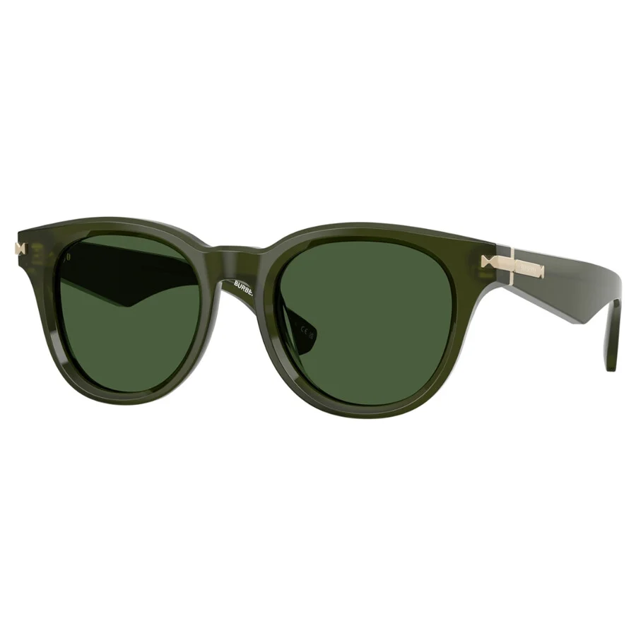 Burberry Dark Green Oval Men's Sunglasses BE4439 414871 51 - 1